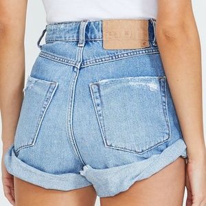 NWOT One Teaspoon High Waisted Bandits- Pacifica